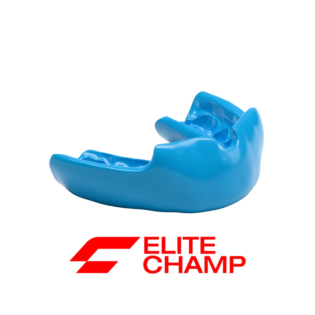 Rugby-Blue EliteCHAMP Mouthguard