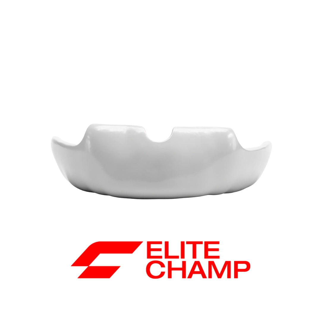 White EliteCHAMP Mouthguard