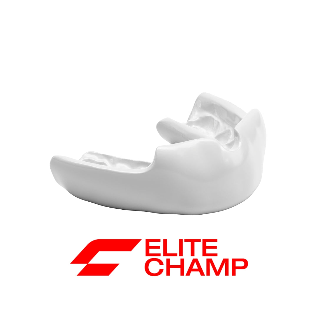 White EliteCHAMP Mouthguard