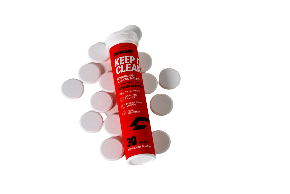 CHAMP Mouthguard Cleaning Tablets