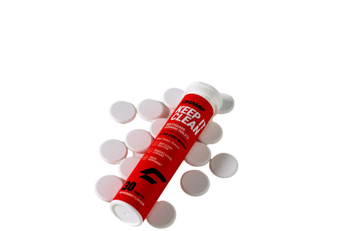 CHAMP Mouthguard Cleaning Tablets 30 pack